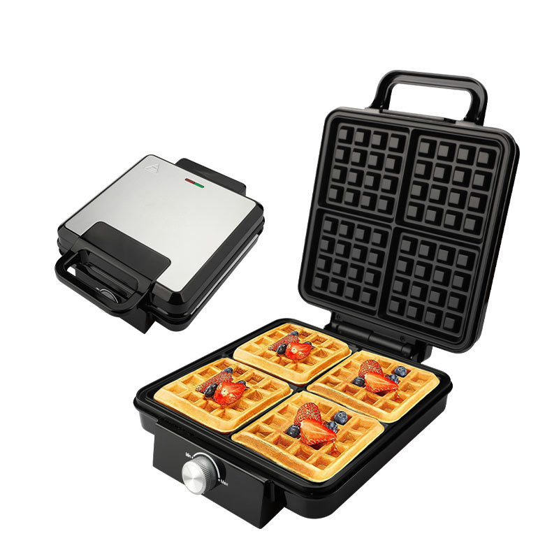 Donut Maker Mini - Reemix 4-Slice Belgian Mini Waffle Maker,