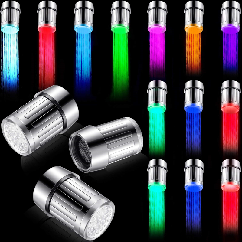 Kitchen Appliances Offers - LED Temperature Sensitive Faucet Water Saving