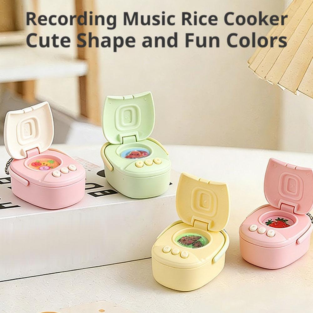 Cute Mini Rice Cooker Keychain - Kitchen Appliances For Gift review and price