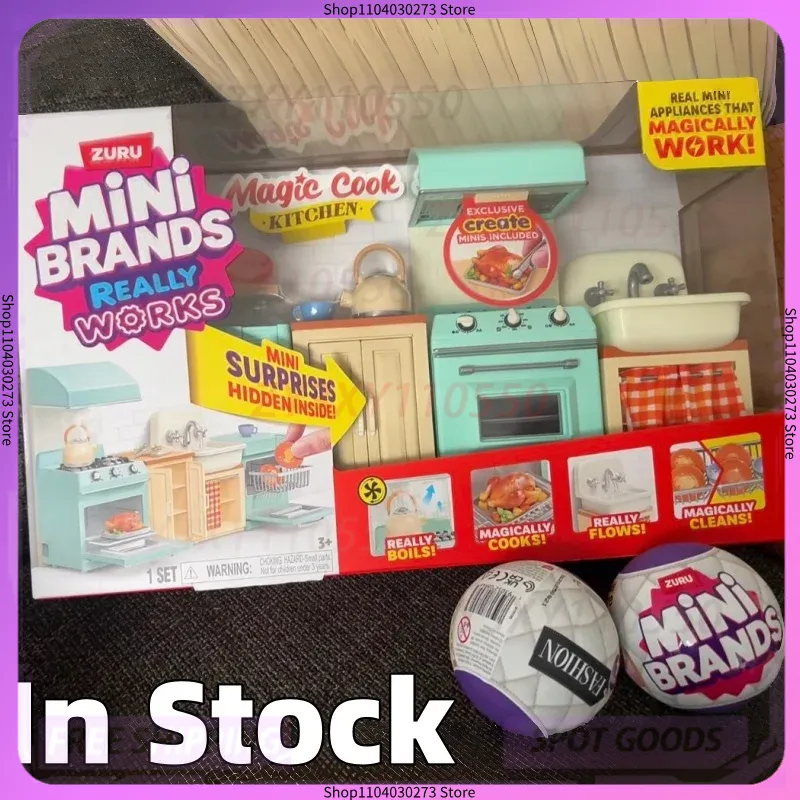 Mini Brands Magic Cook Kitchen - Kitchen Appliances For Gift review and price