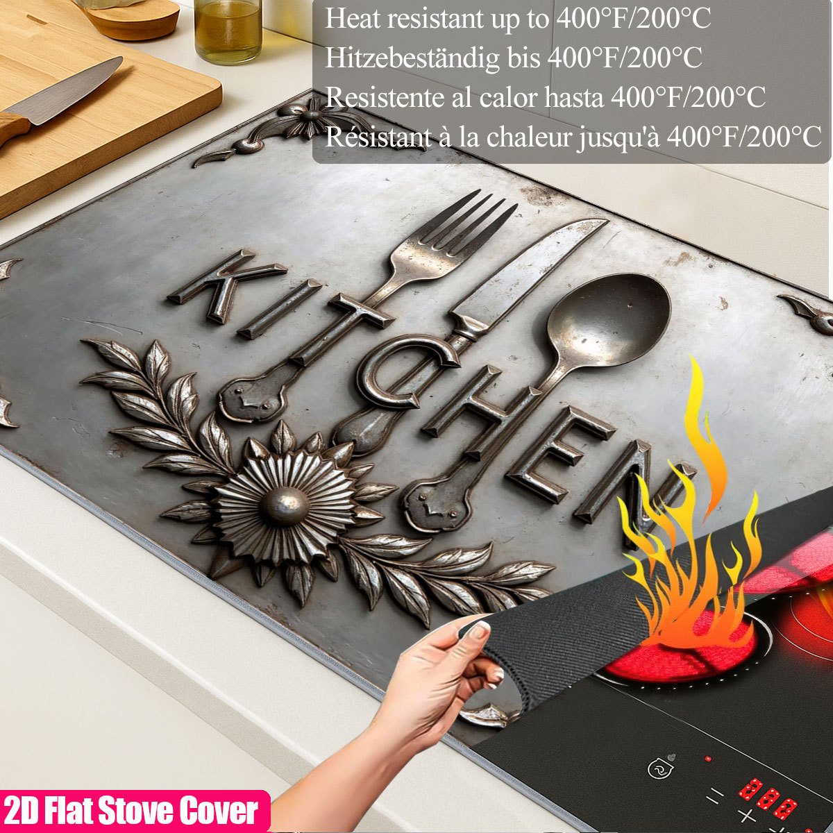 Heavy Duty Metal Stove Top Cov - Kitchen Appliances Electric Stove review and price