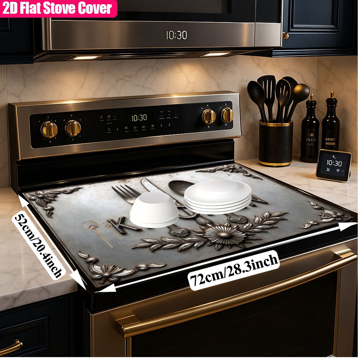 Heavy Duty Metal Stove Top Cov - Kitchen Appliances Electric Stove review and price