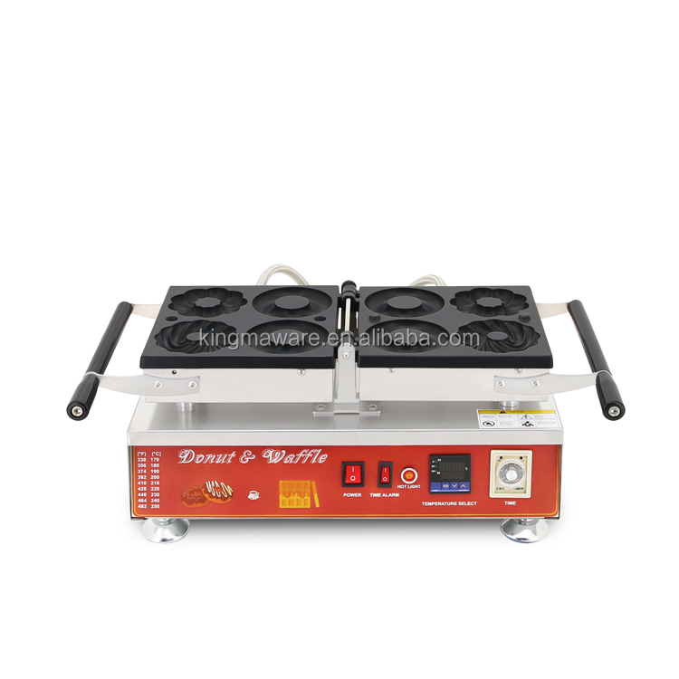 4 Pcs Commercial Electric Donu - Donut Maker Mini review and price