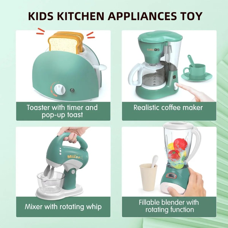 Pretend Play Kitchen Appliance - Kitchen Appliances For Gift review and price